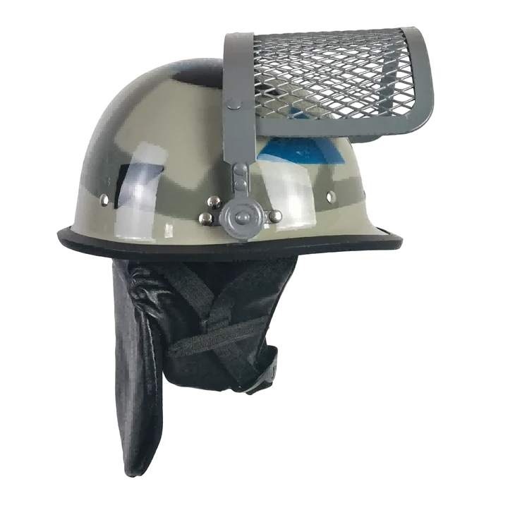 Nepal Riot Control Helmet with Metal Grid